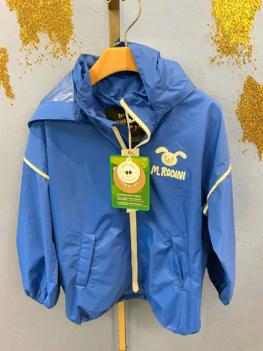 Mini Rodini Windbreaker Blue