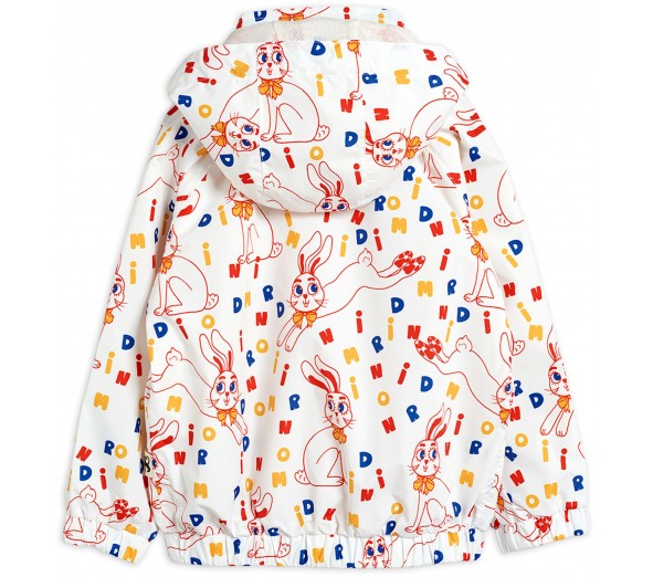 Mini Rodini RABBIT Sporty Jacket Off-White
