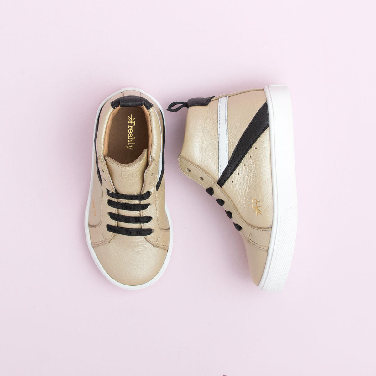 Freshly Picked Platinum High-Top Sneaker