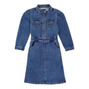 In My Jeans Girls Denim Dress front Zip