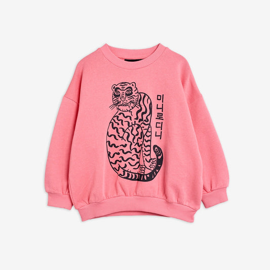 Mini Rodini pink tiger sweatshirt