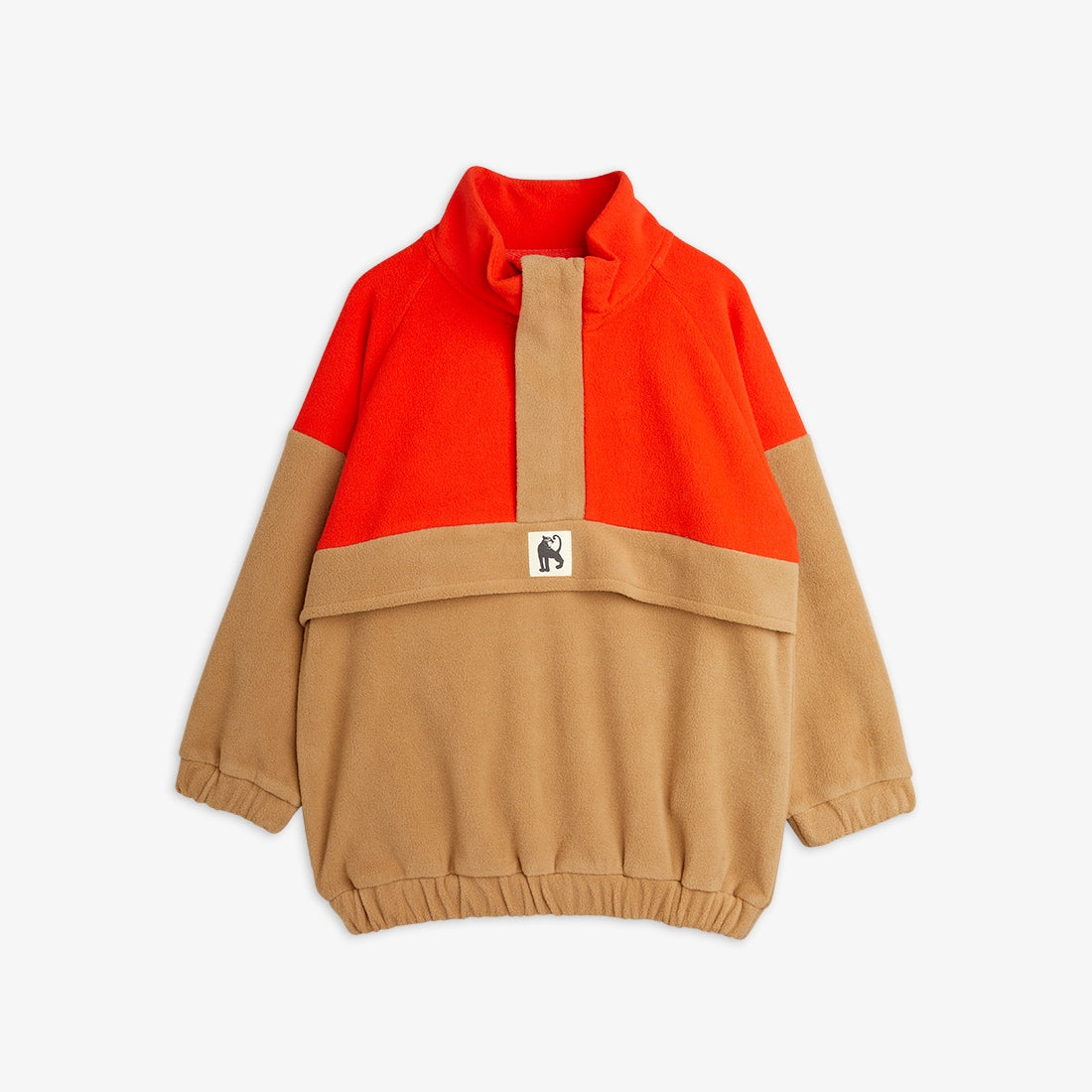 Mini Brown  Zip Pullover