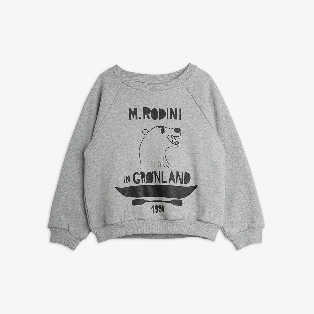 Mini Grey Polar Bear Sweatshirt