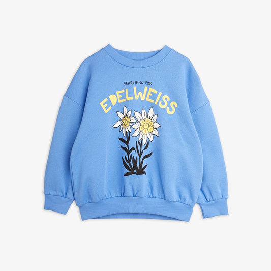 Mini Blue Edelweiss Sweatshirt