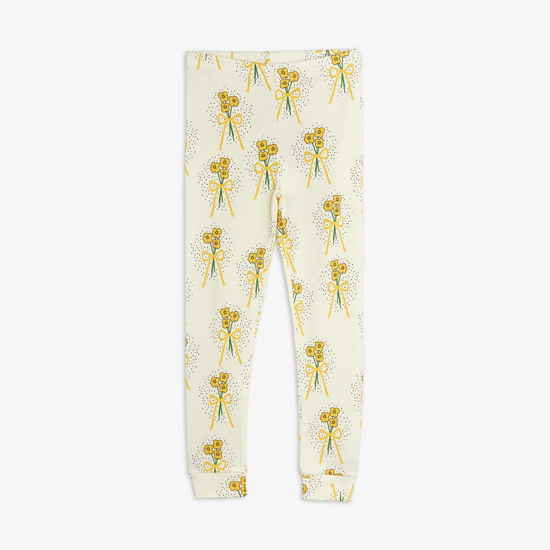 Mini Yellow Winterflowers Leggings