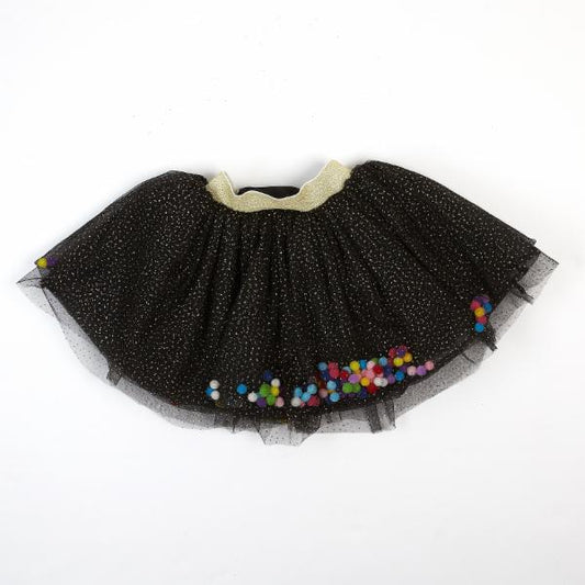 DOE BLACK POM-POM TUTU DOE