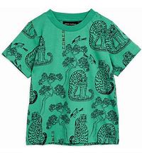 Mini Rodini Green Tiger Tee