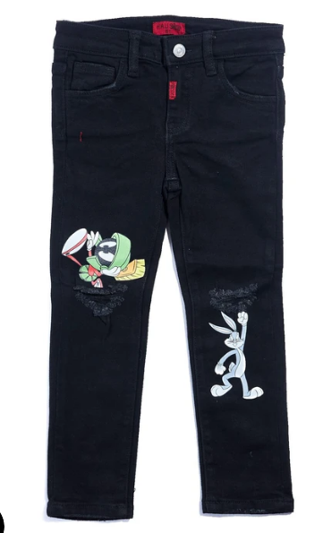 Haus of Jr Looney Fam Denim (Black)