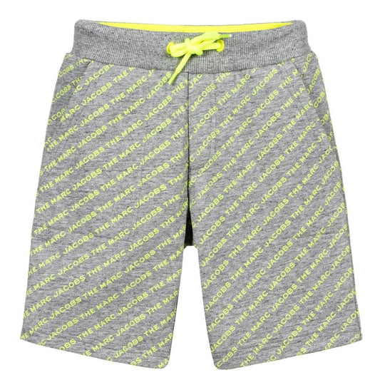 Marc Jacobs Lime Green logo Shorts