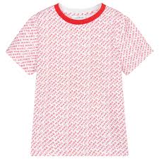 Marc Jacobs Red Printed Tee