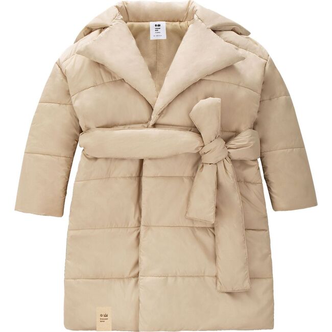 OMAMI Beige Unisex Puffer Jacket