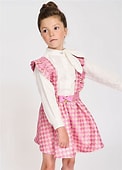 Angels Face Pink Vienna Pinafore