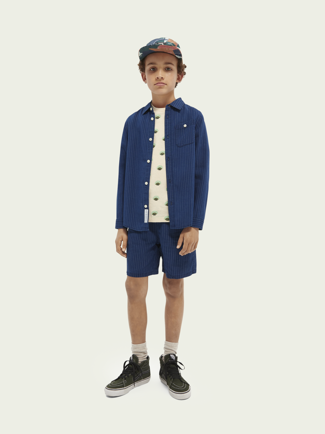 Scotch & Soda Boys Tee w/ G Print