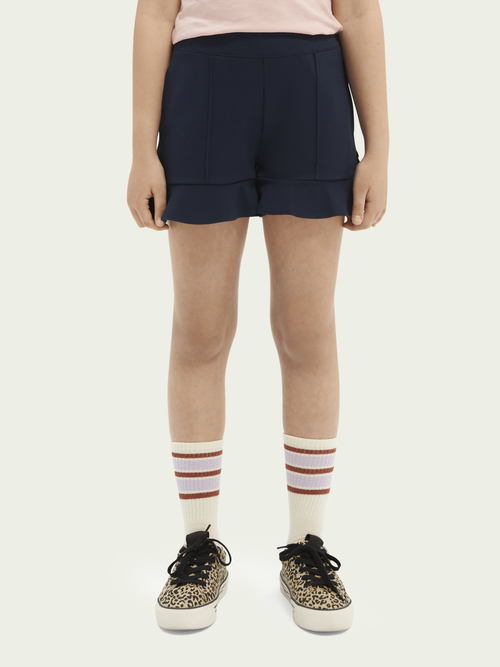 Scotch & Soda Jersey Short w/ Ruffle