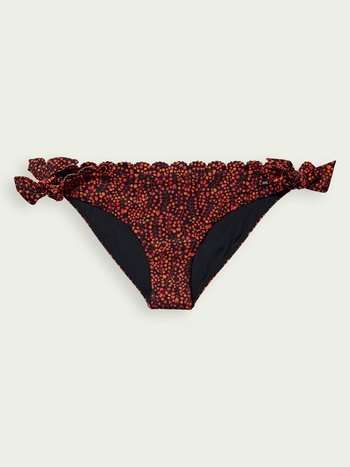 Scotch & Soda Pink Printed Bikini w/ Ruffle