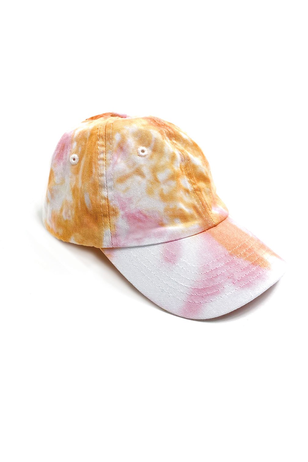 Port Pink Tie Dye Baseball Cap